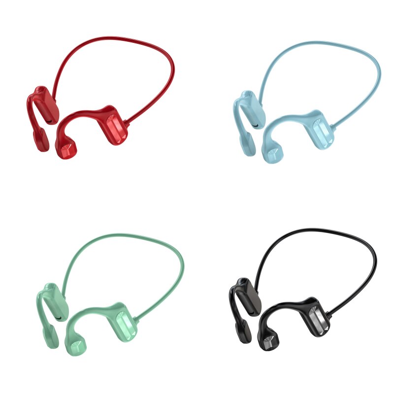 Uniwersalny zestaw słuchawkowy Bone Conduction bezprzewodowy zestaw słuchawkowy Stereo sport do laptopa Tablet Iphone Mini HIFI wodoodporny zestaw słuchawkowy