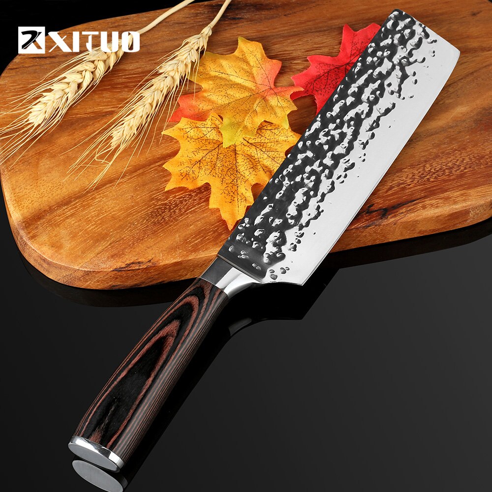 XITUO Chef Knife Newild 8 inch Kitchen Knife Japanese High Carbon Stainless Steel Ergonomics Handle,Ultra Sharp