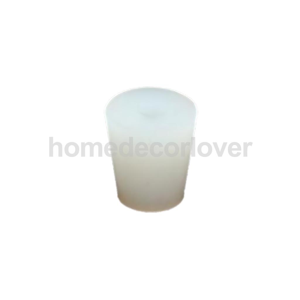 Silicone Plug With Hole for Airlock Valve Bubbler Brew Wine Rubber Stopper- 6 Sizes