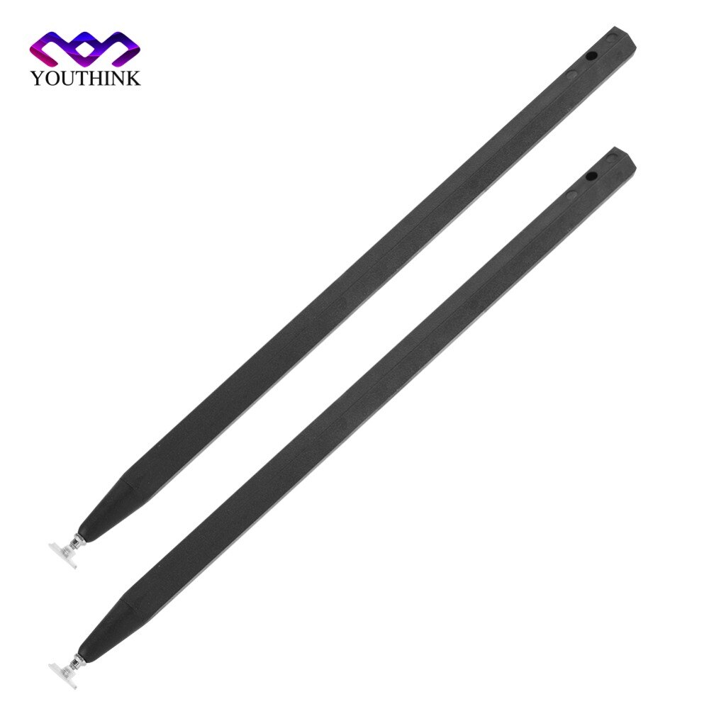 mobile phone stylus 2 Pack Disc Stylus Pen Capacitive touch screen pens for all phones and tablets Black phone stylus
