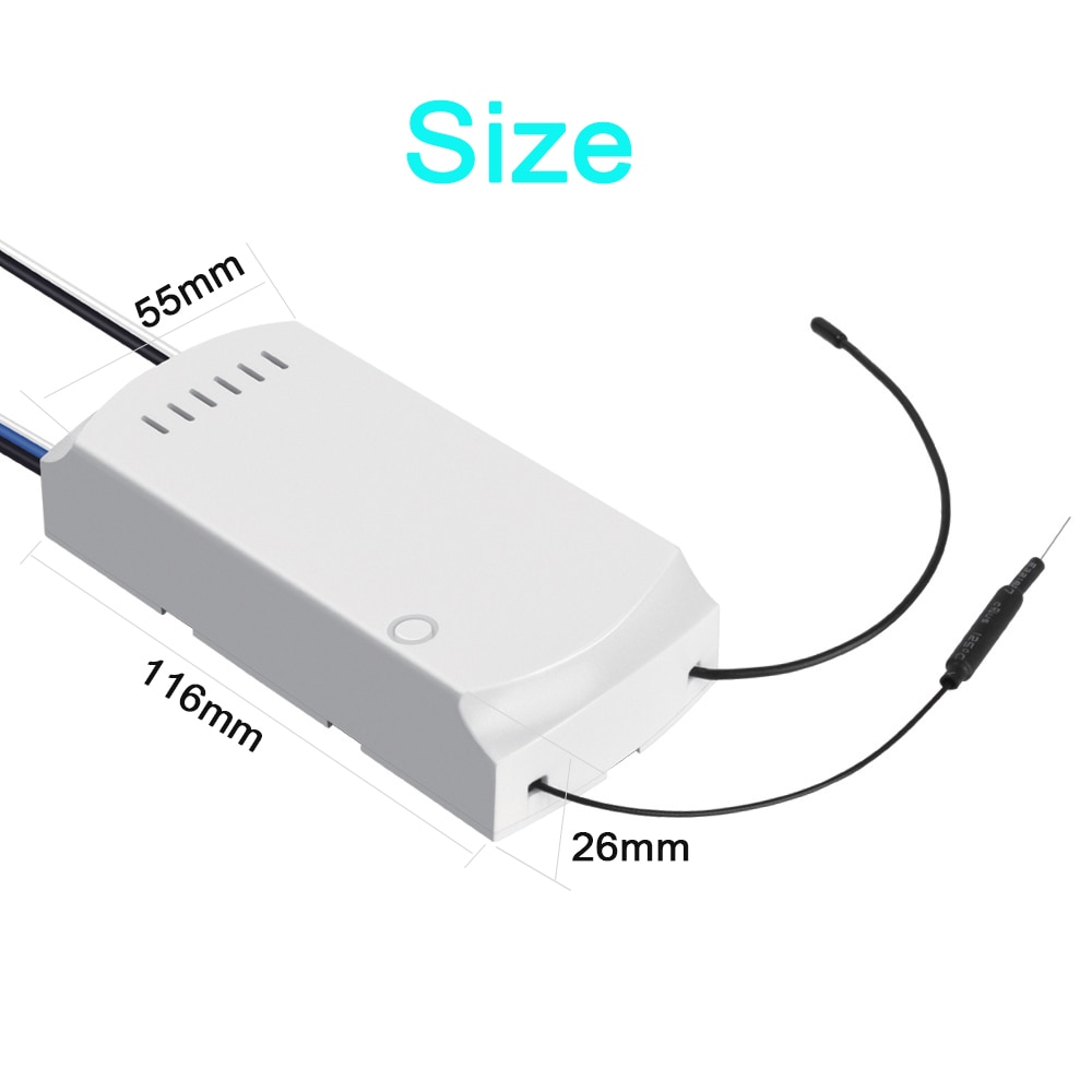 Sonoff iFAN03 RM433 Plafond Ventilator Controller Smart Wifi Schakelaar afstandsbediening Aanpassen Ventilatorsnelheid Dimmer Werkt Met Alexa Google Thuis