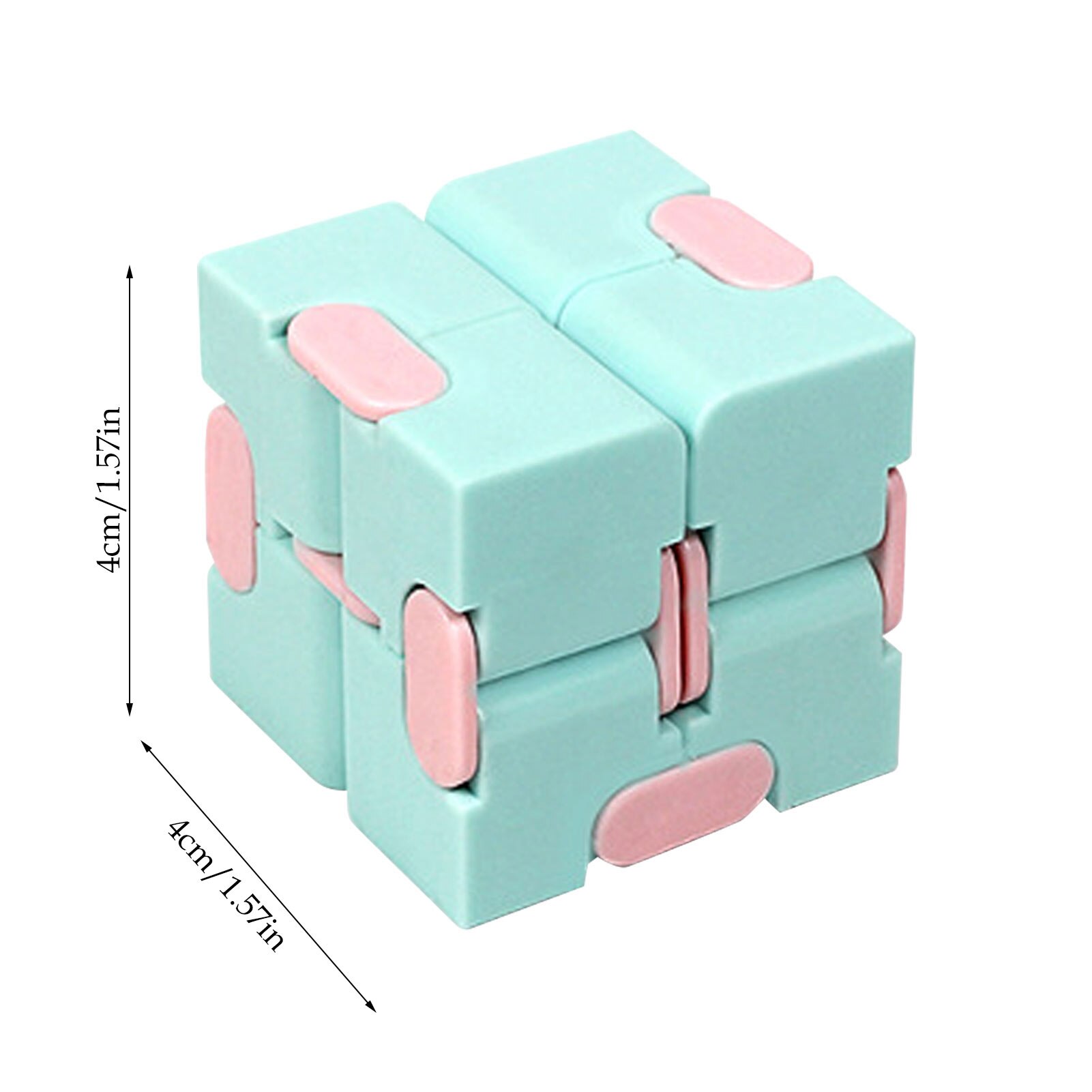 Puzzle Cube Durable Exquisite Decompression Toy Infinity Magic Cube For Adults Kids Fidget Case Antistress Anxiety Desk Toy