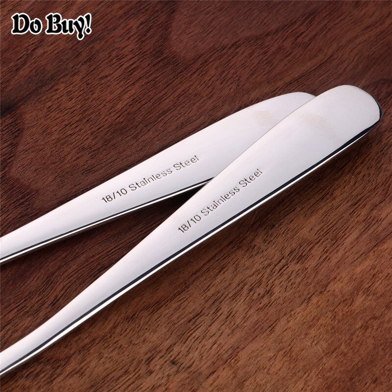 12pcs Tea Spoon 18/10 Stainless Steel Cutlery Set Unique Silver Dessert Spoon Small Spoon Coffee Scoop