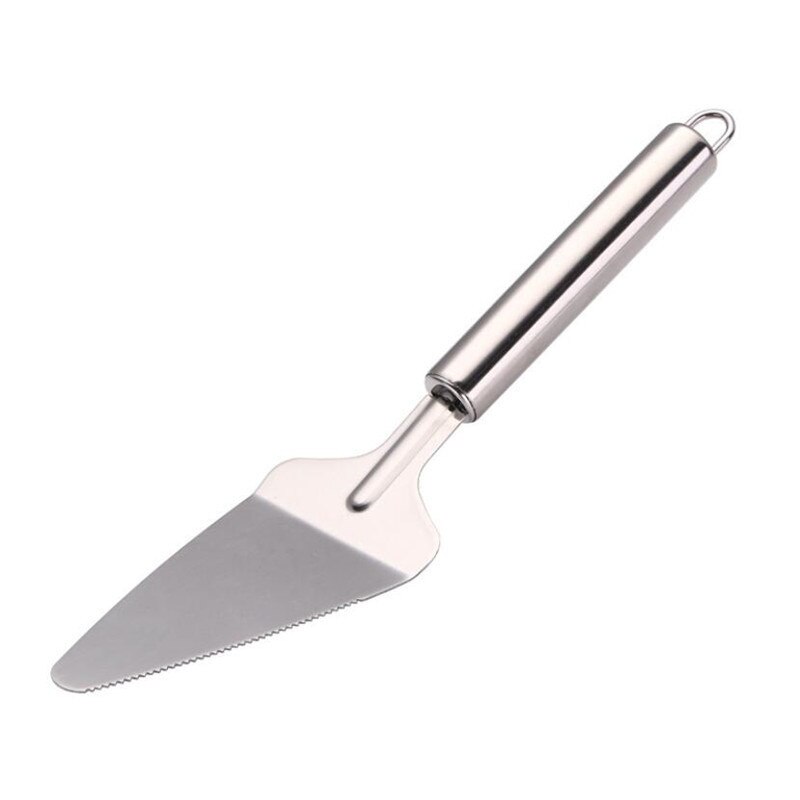 4 Patronen Pizzasnijder Dubbele Roller Pizza Mes Cutter Gebak Pasta Deeg Crimper Keuken Pizza Gereedschap: 1PC Shovel