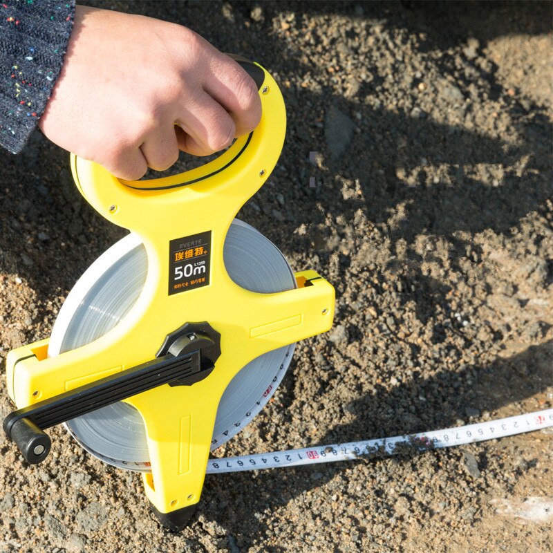 Measuring Tape 30M/ 50M/100M retractable ruler Tape For Construction Worker Measuring Tools engineering measurement