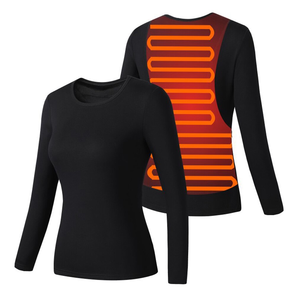 Frauen Intelligente Heizung Kleidung Intelligente Konstante Temperatur Anzug Winter Beheizt Unterwäsche Heizung Hosen: 4XL / lang Ärmel