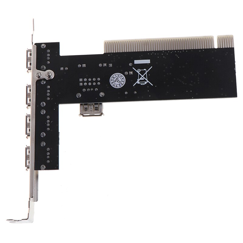 Usb 2.0 4 Port 480Mbps High Speed Via Hub Pci Controller Card Adapter Pci Kaarten