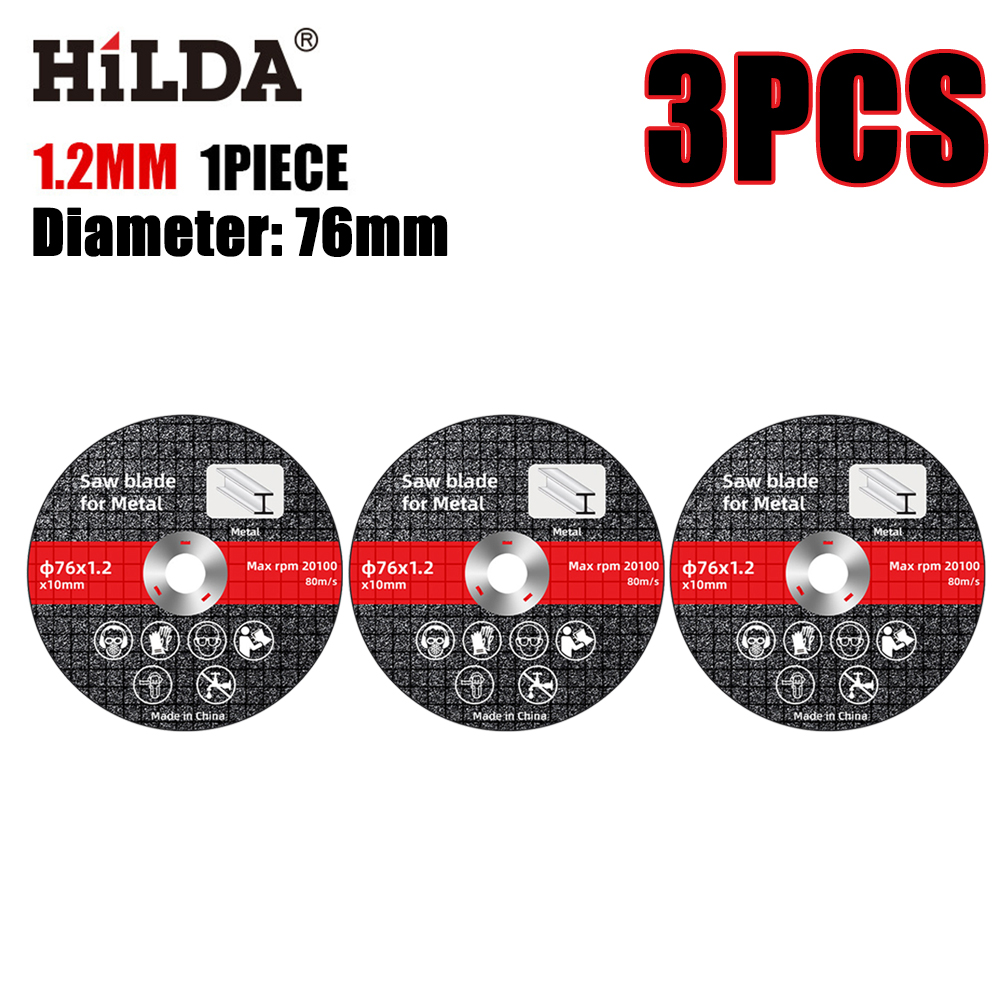 Disco de corte eléctrico de 10-1 piezas, hoja de 76mm, lijado, corte de ruedas circulares, hojas de sierra, amoladora angular de disco, accesorios: 250 mm