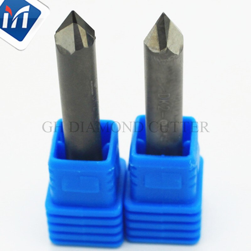 Pcd Diamond Graveren Bits Graveur Cnc Carving Gereedschap Steen Carbide Frees Op Graniet Marmer En Keramische 1Pc