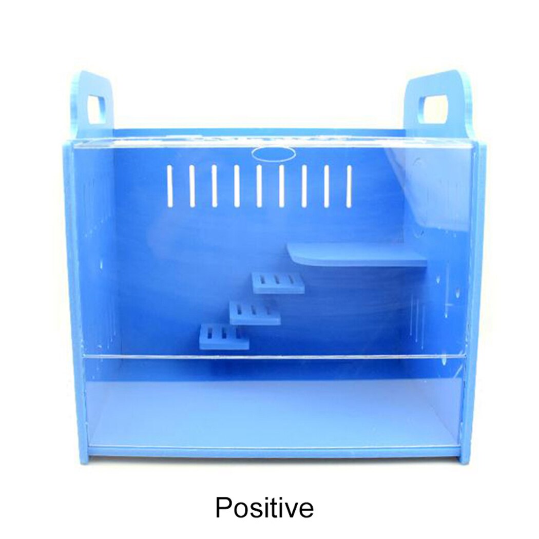 Hamster Cage Breathable Portable Hamster Habitat Pet Cage for Small Animals Hamster Cage Villa Supplies