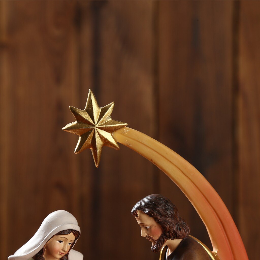 top selling Profile Nativity Set, Includes Holy Family ResDecorative Figures, Support and