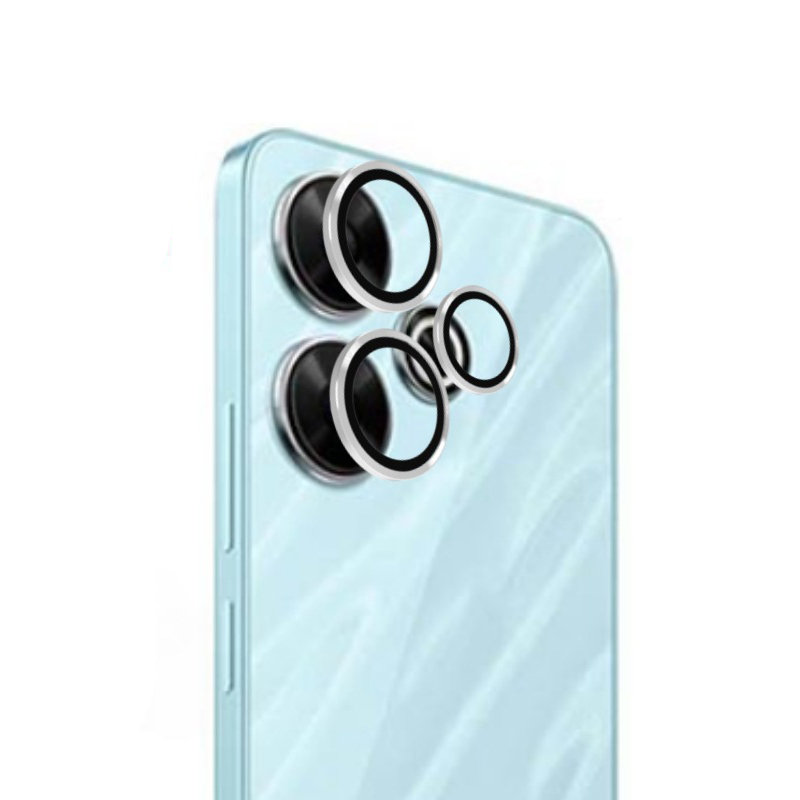 1 einstellen Objektivschutzfolie für Xiaomi Redmi 13 4G 5G Metallring Kameraschutzfolien für Redmi 13 Objektivglasfolienabdeckung