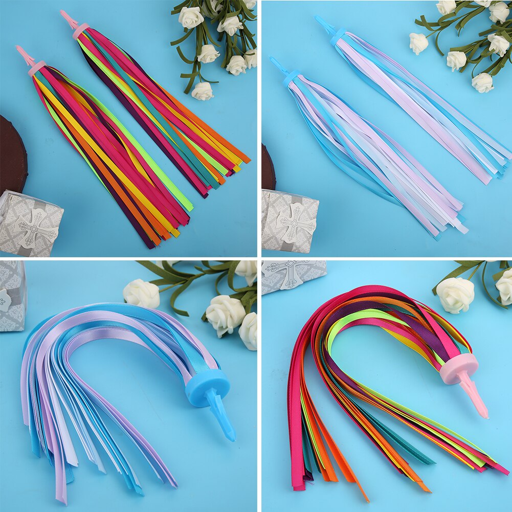 Exquis Serpentine guidon coloré 1 paire Scooter vélo accessoires vélo accessoires