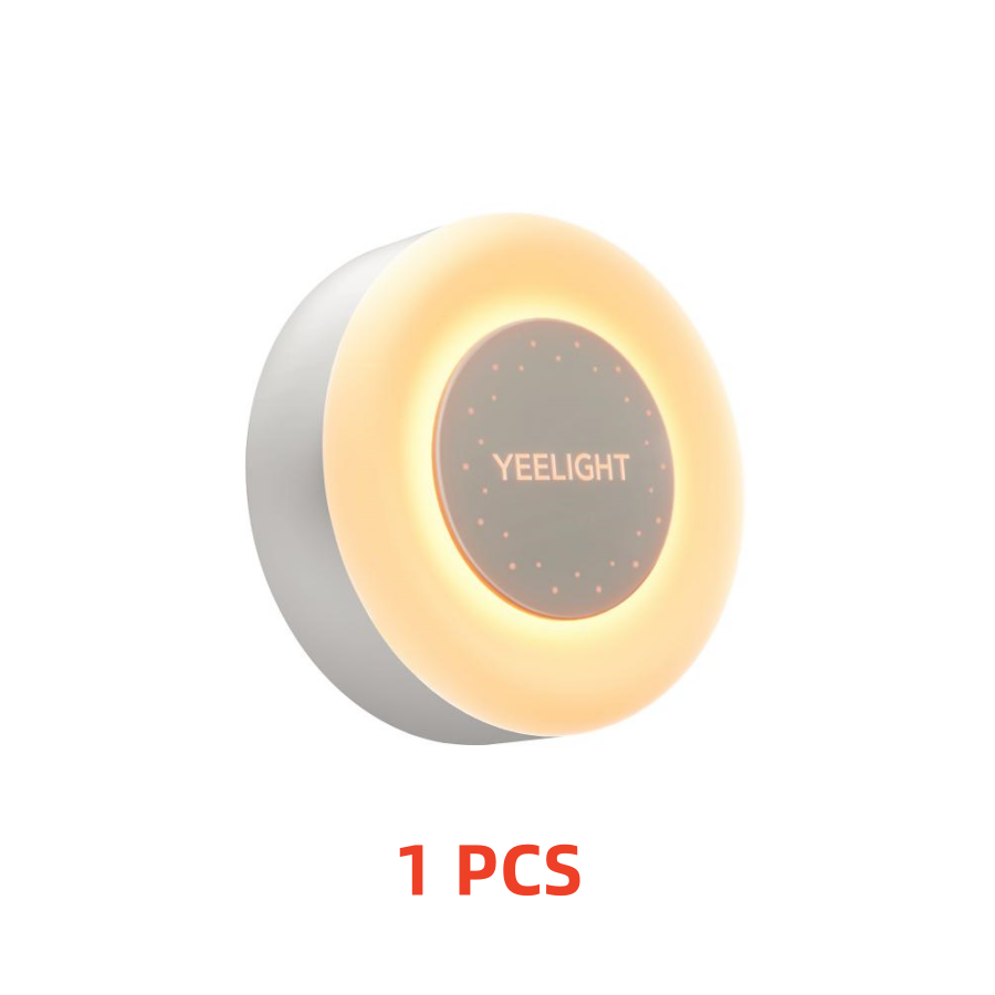 Yeelight Plug-in-Lichtsensor, Nachtlicht, 100–240 V, warme Farbe, 0,25 W, energiesparend, 2700 K, Beleuchtung, Lichtsensor, EU-Stecker: Default Title