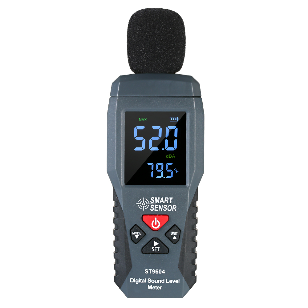 Hoge Precisie Mini Digital Sound Level Meter Decibel Sensor Digital Sound Level Decibel Meter 30-130dB Met Backlight