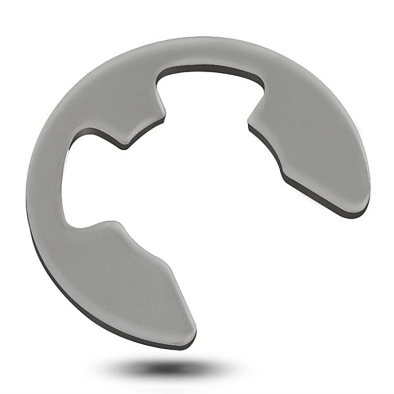 Rondelle de retenue pour bague de fixation d'arbre, Clips E en acier inoxydable 304 M1.5- M15 (GB896)