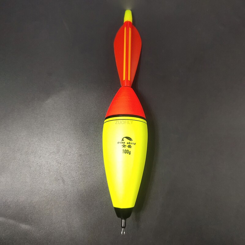 1PC Fishing Float EVA Luminous Foam Plastic Bobber Night Fishing Float Light Stick Striking Float Fea Ocean Rock Fishing 20-100g