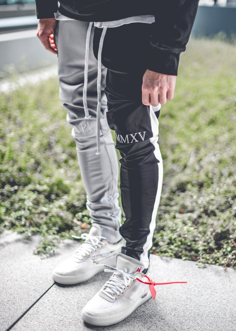 Joggingbyxor herr träningsbyxor casual manlig byxa hip hop man tighta byxor streetwear byxor herr