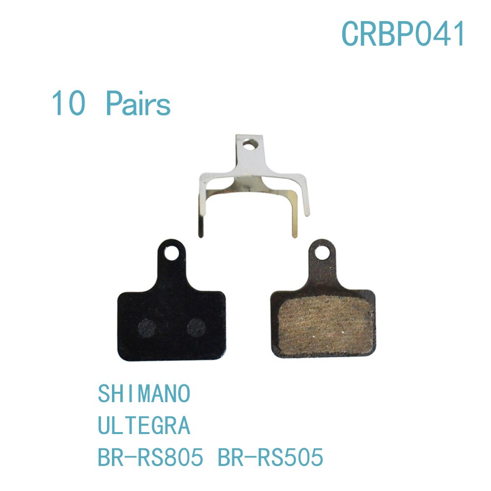10 par sykkel semi - metalliske hydrauliske skivebremseklosser for sram hrd red etap, force 22, cx1,  rival 22, s700 b1 level ult / tlm: Crbp 041