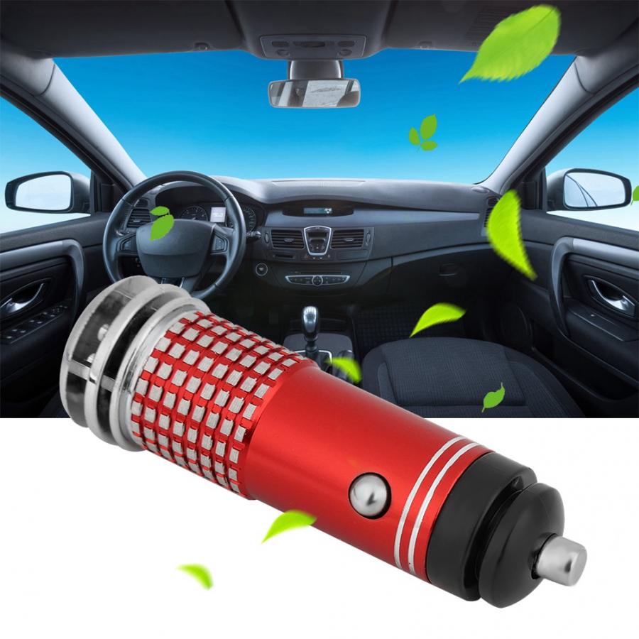 Car Air Purifiers 12V Vehicle Air Purifier Mini Car Air Purifier Bar Purification Interior Accessories
