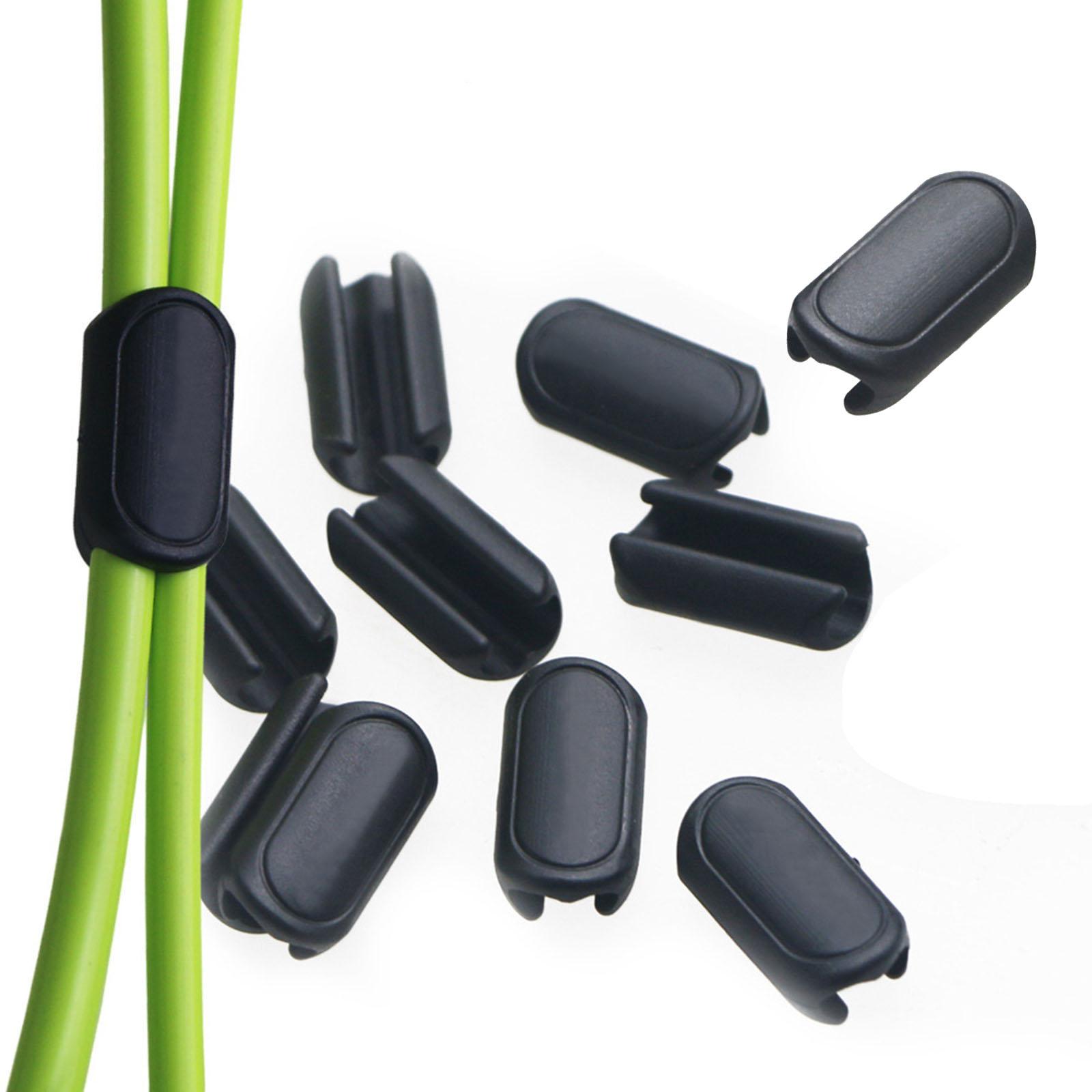 Set Van 10 Bike Fiets Kabel Clips Behuizing Slang Gids Klemmen, Frame Gesp, Fiets Roterende Clips
