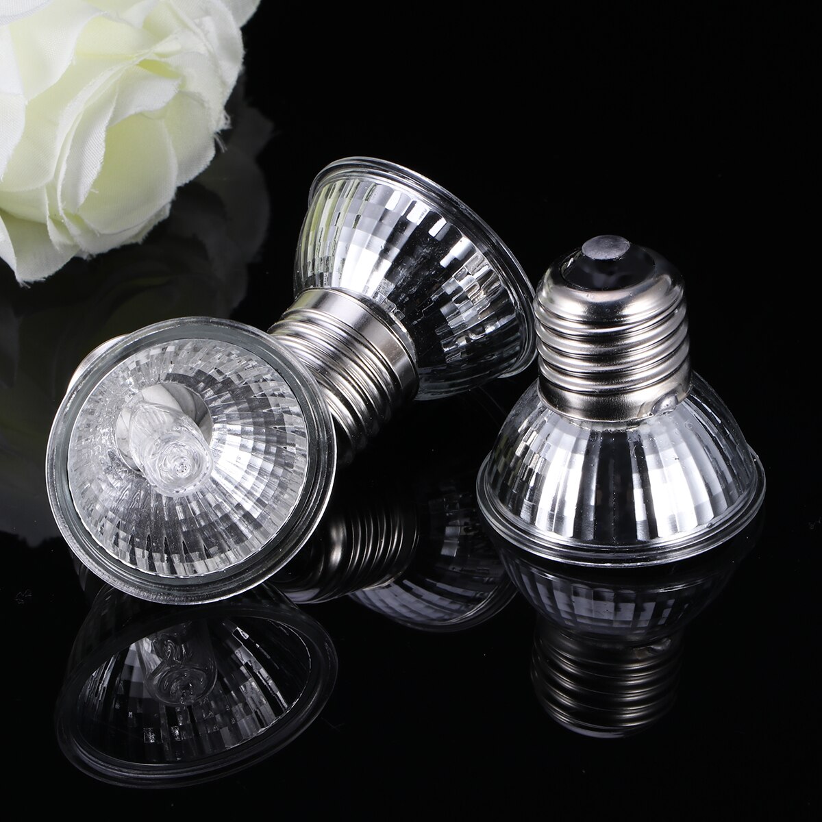 4 stk 75w uvb+uva 3.0 krybdyr lampe pære skildpadde basking uv pærer varme lampe krybdyr sol pære