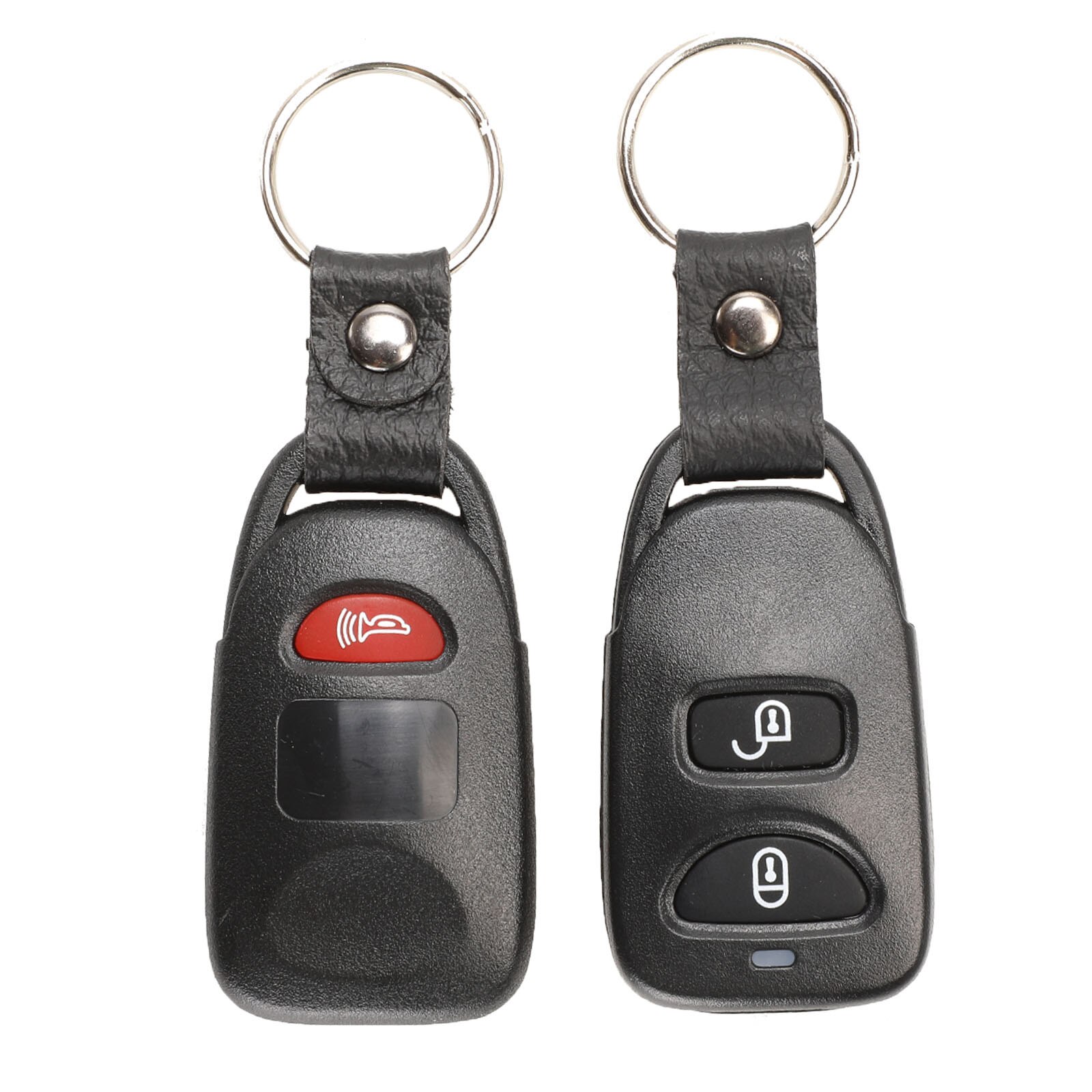 Bilchave 1/2/3/4BT Car Remote Key Shell For Hyundai Kia Carens Tucson Elantra Santa FE Carens Sonata 2006 2007: 3 Buttons