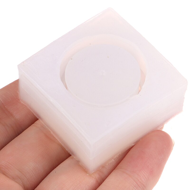 1 set diy runda smycken gör silikon förvaringsbox epoxihartsformar hartsgjutning hantverksverktyg castin hantverk handgjorda
