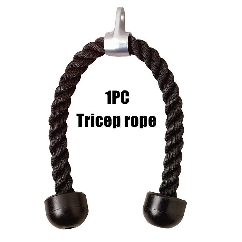 Fitness Arm Spier Trainer Biceps Triceps Trainer Workout Gewichtheffen Home Gym Pols Roller Sterkte Training Pull Rope: MULTI