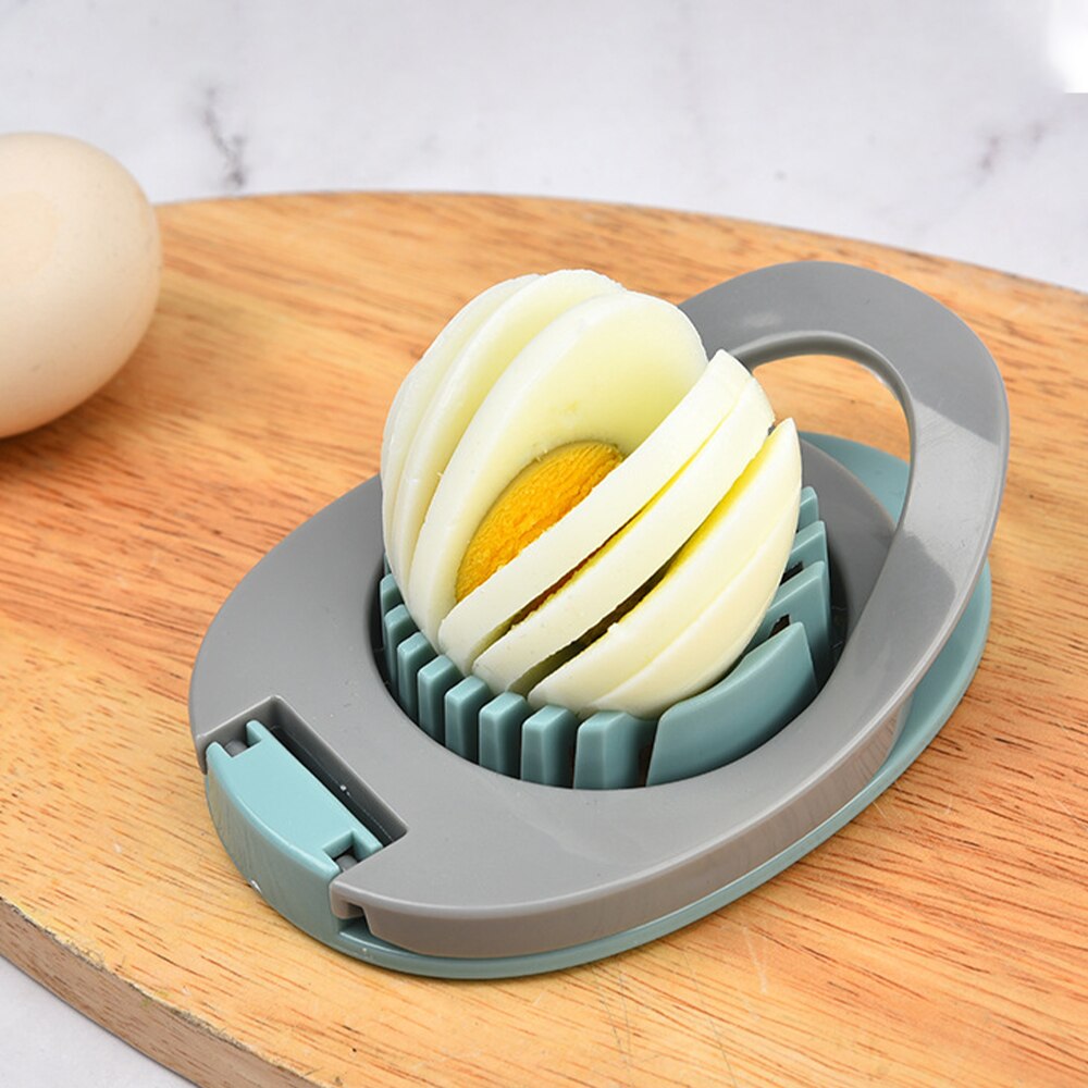 Multifunctionele Ei Cutter Rvs Egg Slicer Sectioner Cutter Mold Flower-Vorm Boterhamworst Cutter Keuken Gadgets