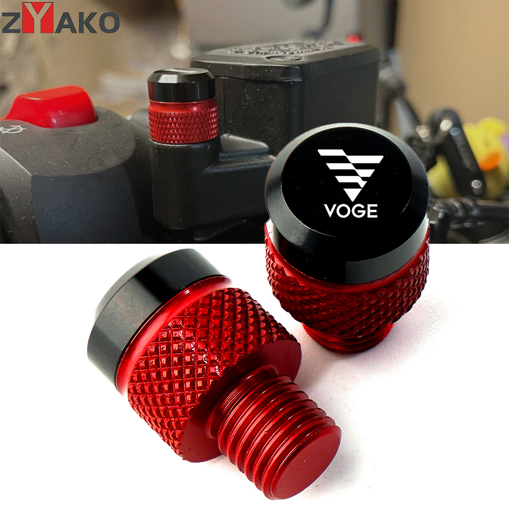 CNC para Loncin Voge 900 DSX 525 Voge 500R 300RR 250RR 180RR 300AC espejos de motocicleta agujero tornillos tapas espejo agujero cubierta
