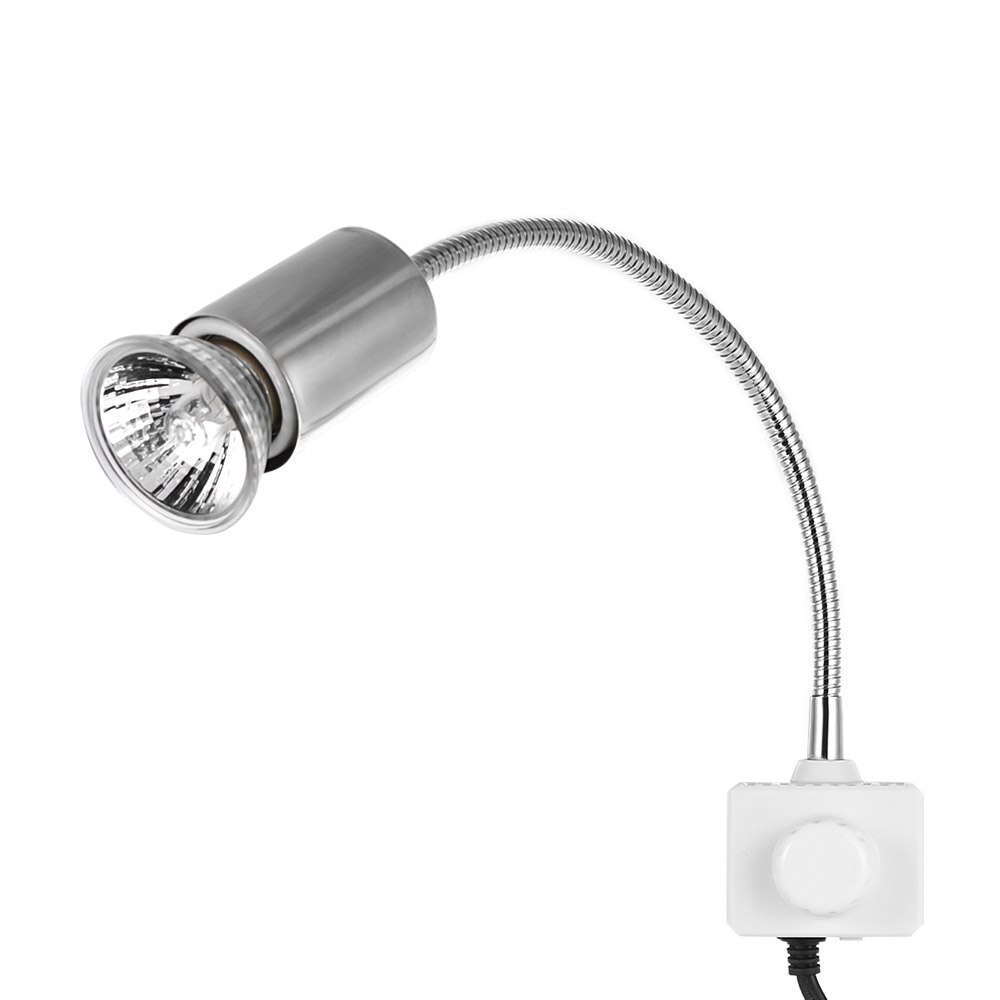 25W UVA UVB Reptile Lamp Bulb Turtle Basking UV Light Bulbs Halogen Heat Lamp Amphibians Lizards Temperature Controller: EU PLUG
