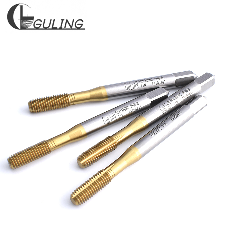 HSSE Insert STI With Tin Forming Tap ST M2 M2.5 M3 M4 M5 M6 M8 M10 X0.45 X0.5 X0.7 X0.8 X1.25 X1.5 Machine Screw Thread Taps