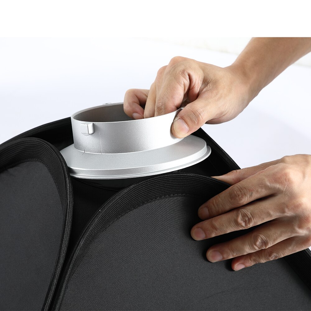 GODOX Foldable Softbox Kit with S Type Bracket Stable Bowens Flash Bracket Mount for Camera Flashes