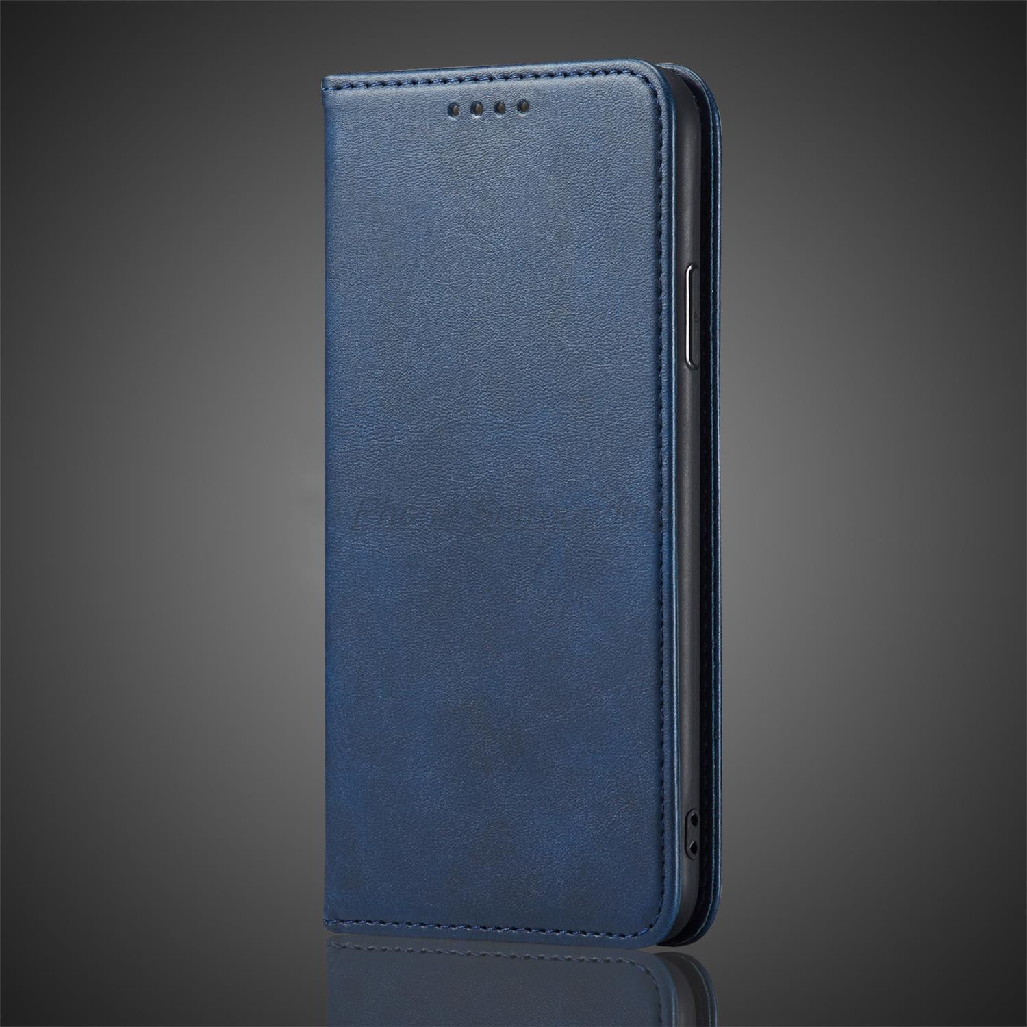 Leather Case for OPPO Realme Neo 7 / Realme Neo7 RMX5060 6.78" Holster Magnetic Attraction Cover Wallet Flip Case Fundas Coque: Blue / Case & Strap