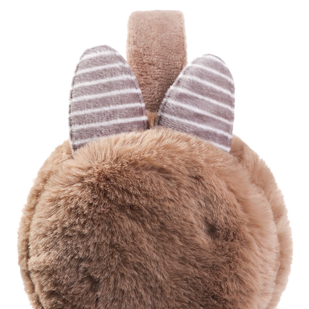 Winter Autumn Warm Faux Fur Earmuffs Cute Cat Ear Earflap Plush Earmuff for Girls Ladies Women Hairbands Ear Muffs