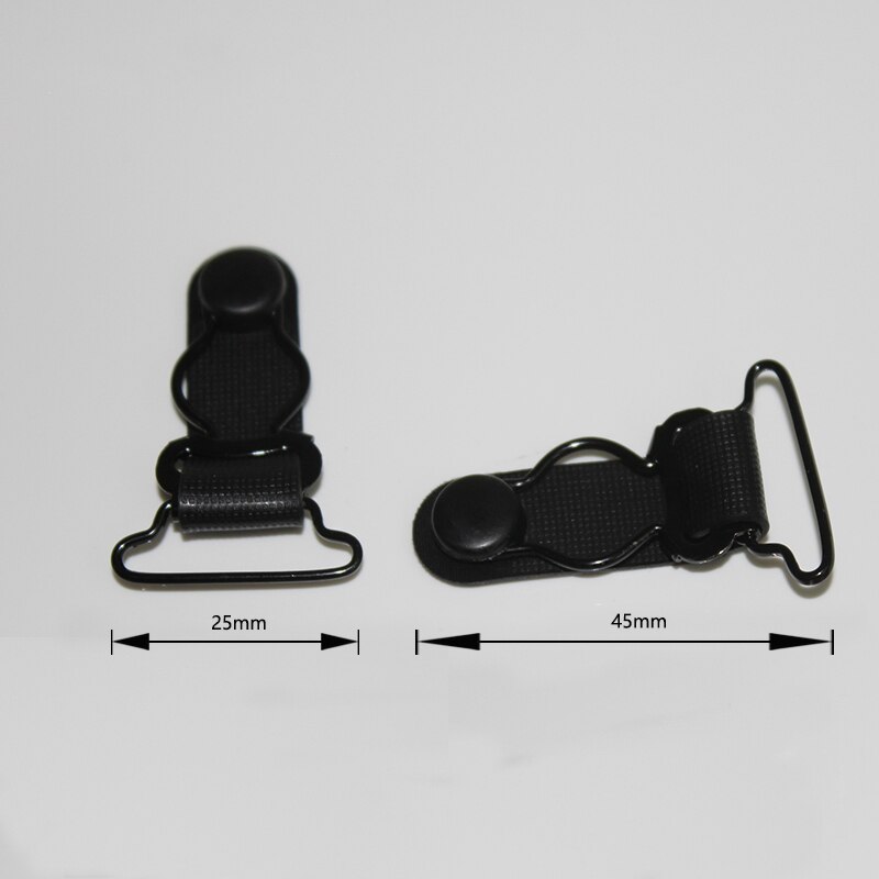 Liguero de pierna para mujer, tirantes altos hasta el muslo, Clips de Metal, arnés de pierna, liguero, accesorios para cinturón, 120 Uds.