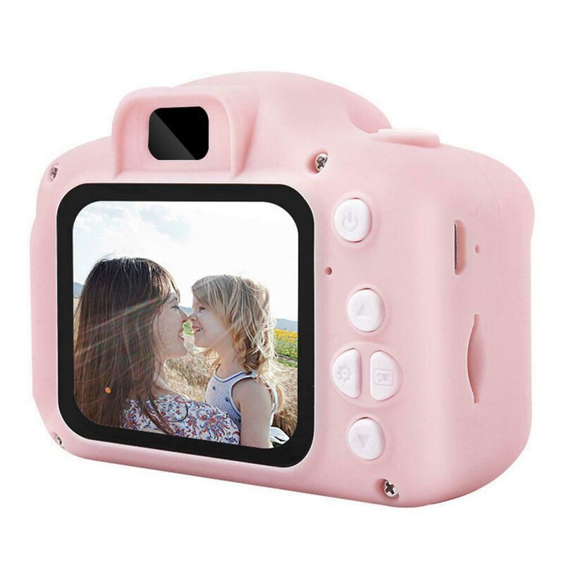 X2 kinderen mini videocamera 2 inch digitale fotocamera scherm oplaadbare digitale mini camera voor kinderen