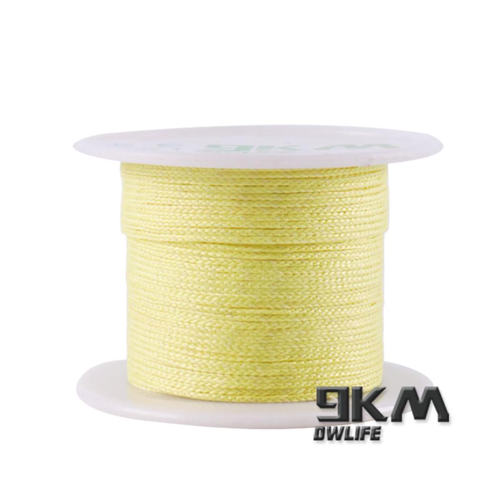 100ft/30m 380 lbs 1.3mm gevlochten lijn voor het vissen grote vliegerlijn pees kevlar lijn voor buitensporten kamperen