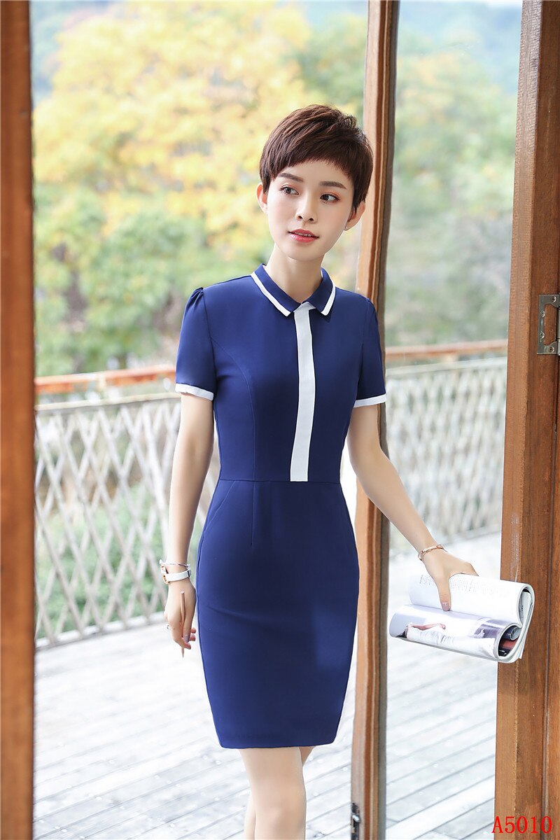 Nouveauté robes d'été poupée col Slim hanches – Grandado