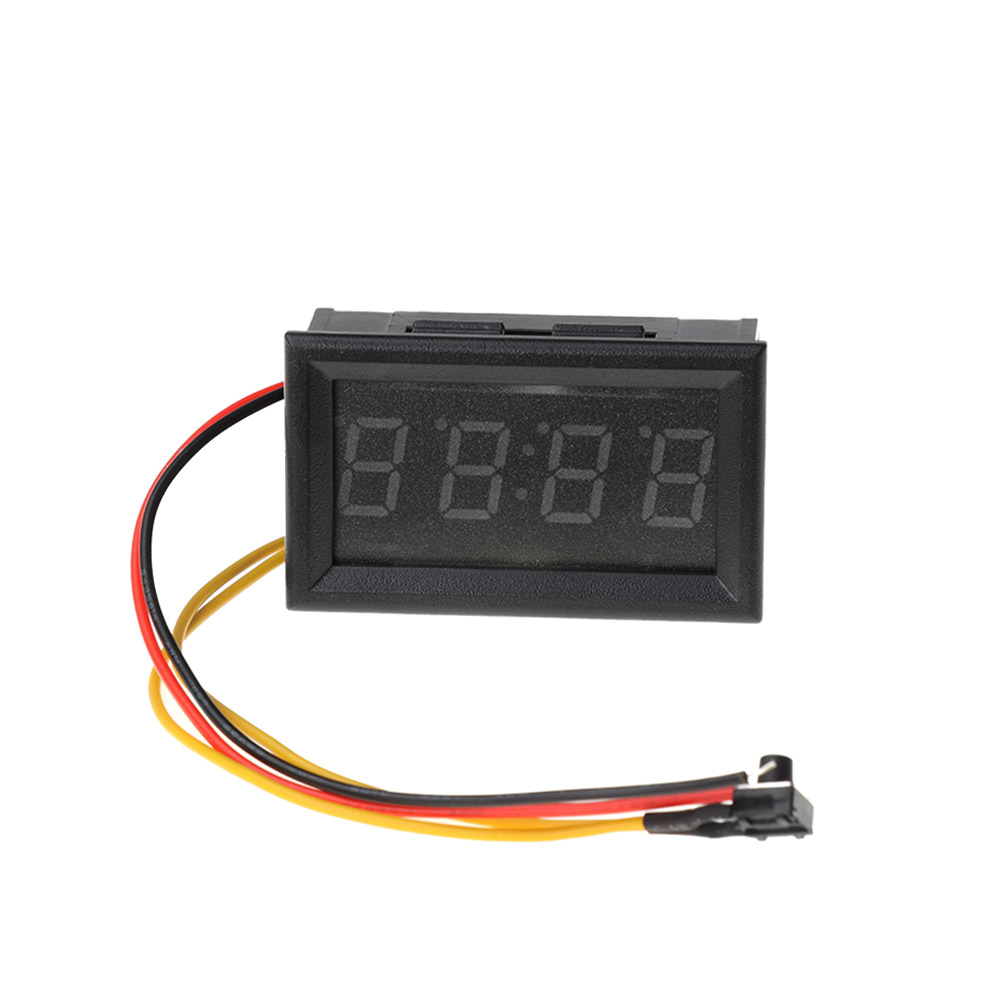 LED automobile voiture horloges électroniques montres écran LED de voiture horloge numérique moto tableau de bord horloge