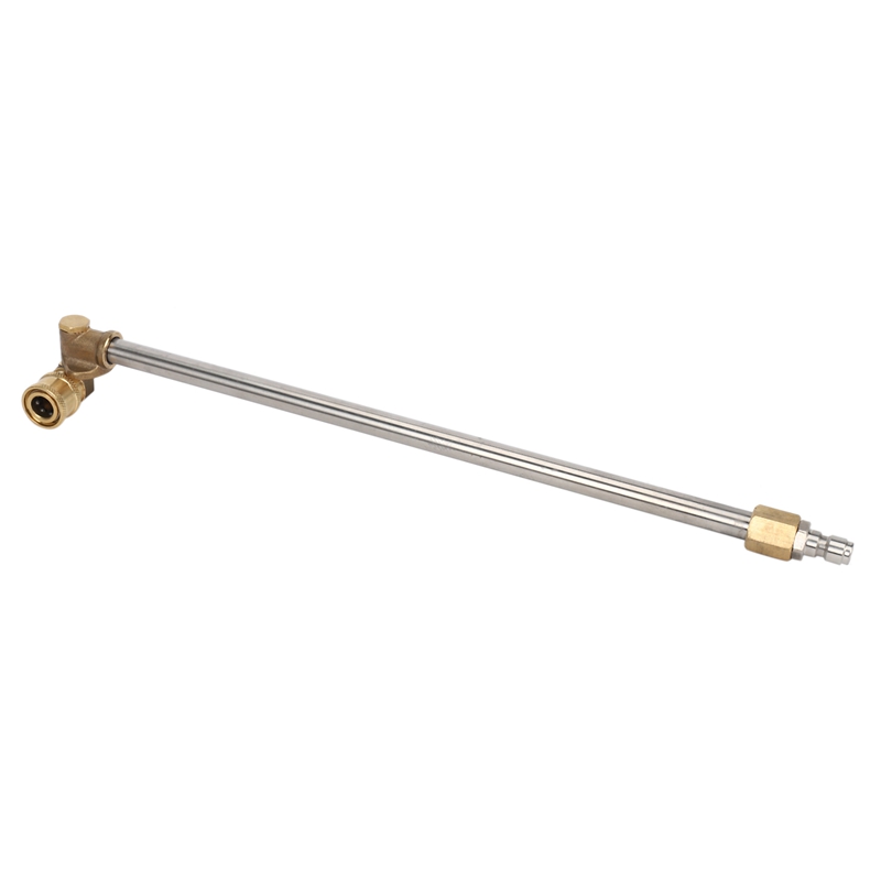 Cleaner Attachment, Pressure Washer Extension Wand with Pivoting Coupler,7 Nozzle Tips,1/4 Inch Quick Connect,17 Inch
