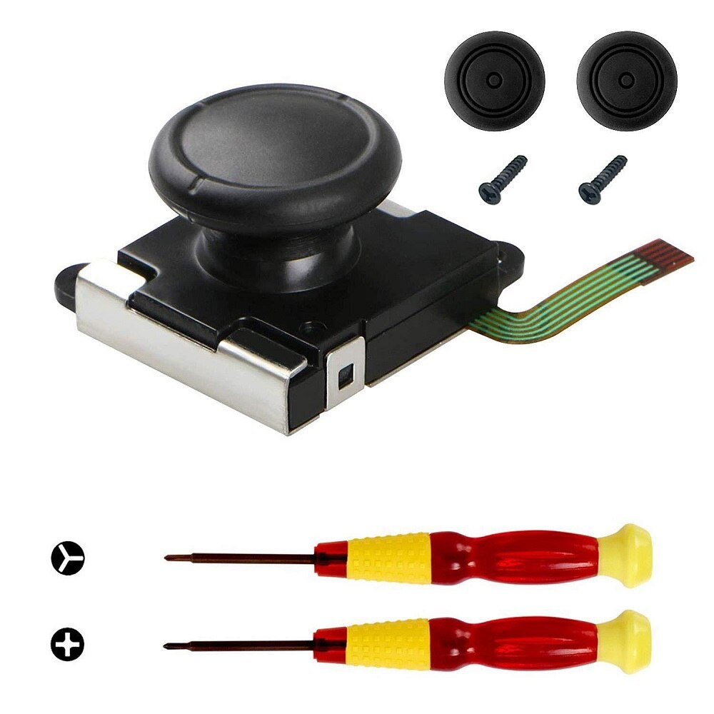 3D Analoge Vervanging Joystick Thumb Sticks Sensor Caps Voor Nintendo Switch Joycon Controller Reparatie Tool Set Game Accessoires: 10
