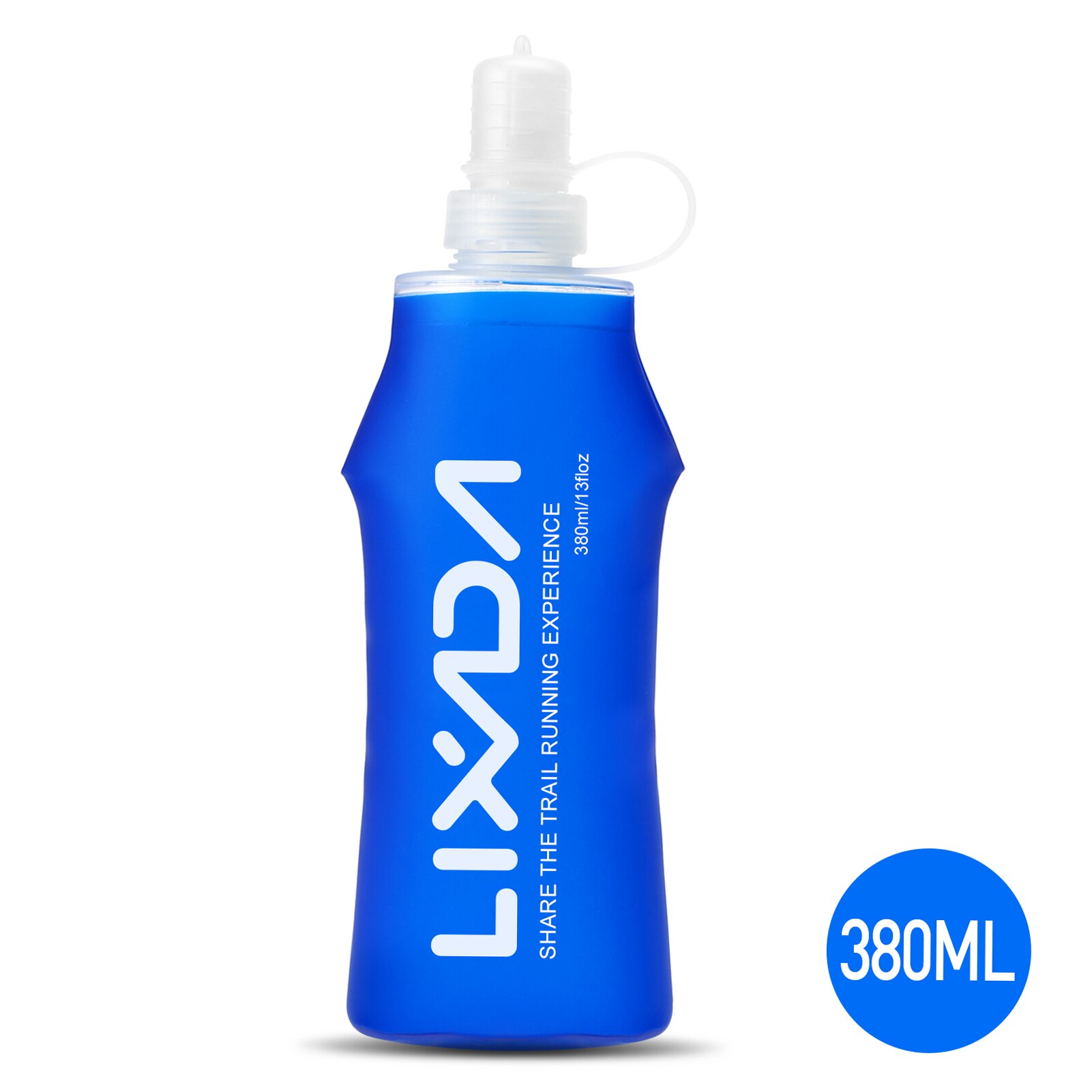 Lixada Weiche Flasche Falten BPA FREI Trink Wasser Flasche für Laufen draussen Wandern Radfahren 250mm 300mm 380mm 500mm