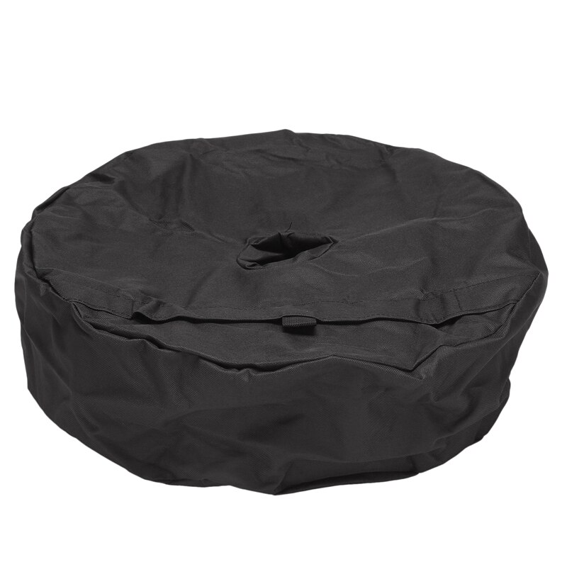 Round umbrella base weight bag, windproof sand bags for tent, sunshade, patio umbrella: Default Title