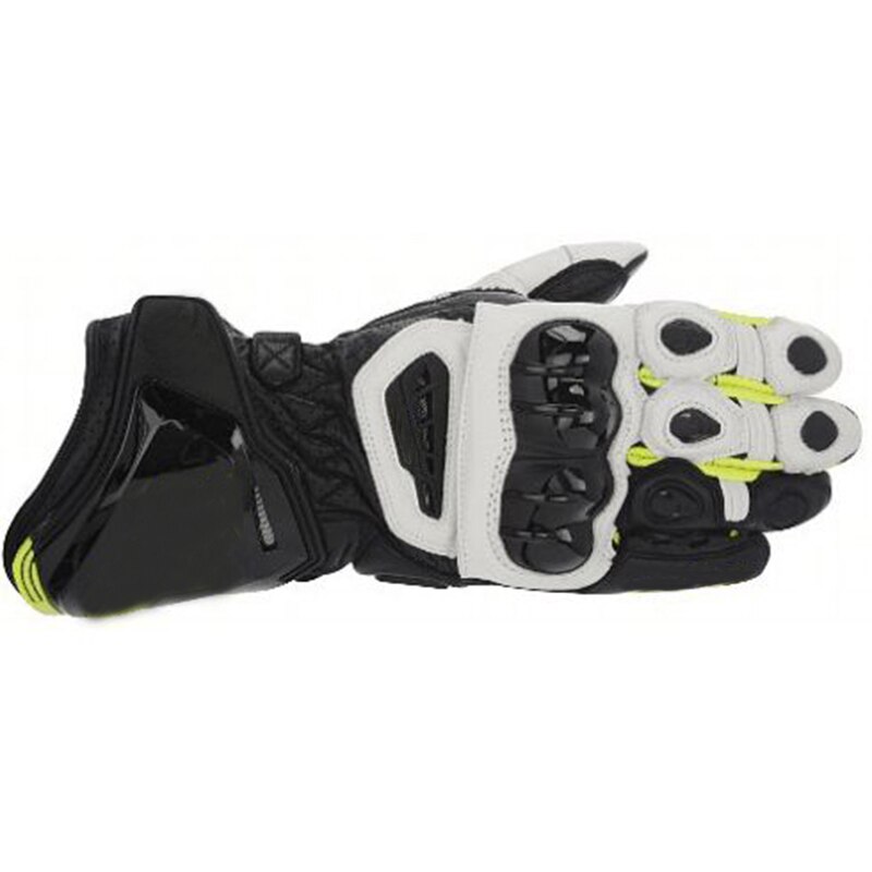 ! motorcykel gp street moto motocross mountainbike enduro motorcykel pro handsker: Sort hvid gul / Xl