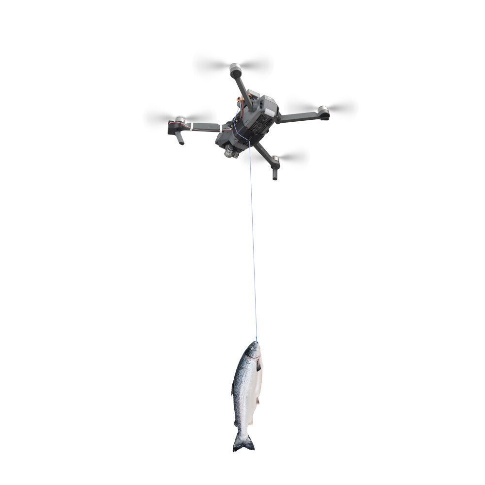 Shinkichon pelter fisk agn reklame ring kaster dropper luft droppe til dji mavic pro / platin drone fiskeri