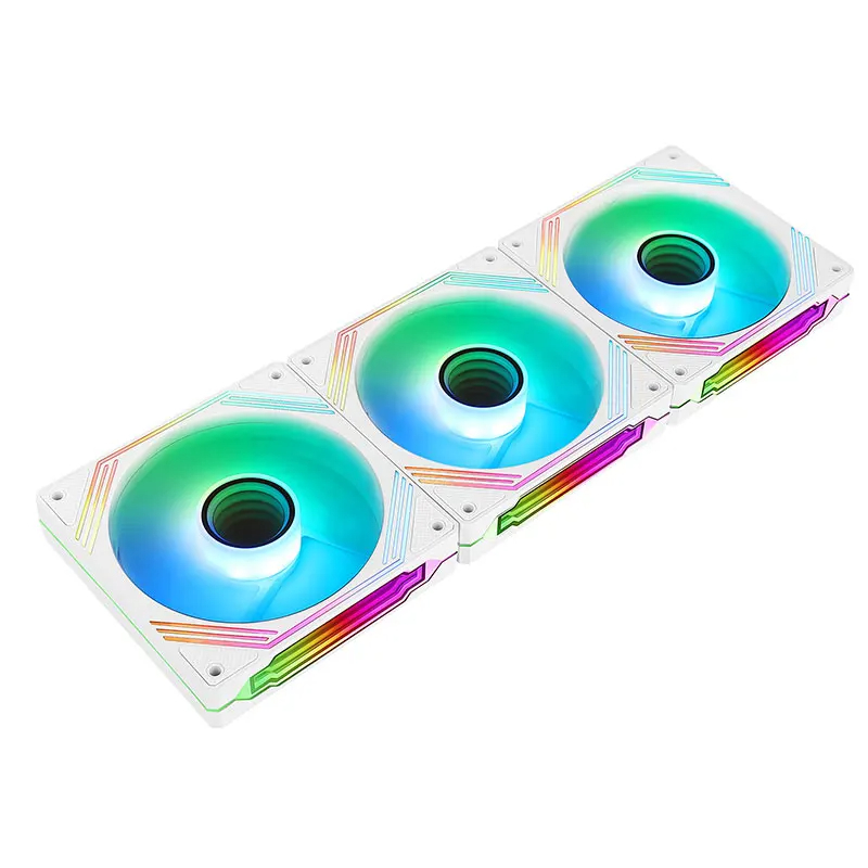 UPSIREN PF-14 PRISM 4PRO ventilateur de châssis d'ordinateur 14 cm ARGB 4 broches PWM ventilateur de refroidissement silencieux 12 V grand Volume d'air 61,5 CFM/650-1800 tr/min