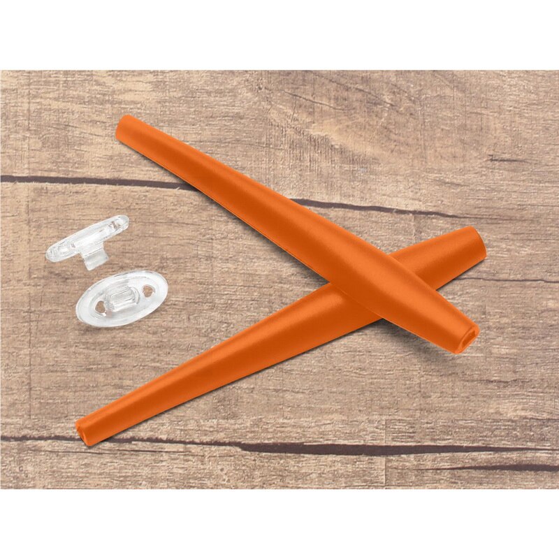 Vonxyz vervangende oorkussentjes en witte neuspads voor oakley crosshair 2.0 oo4044 montuurvarianten: Oranje