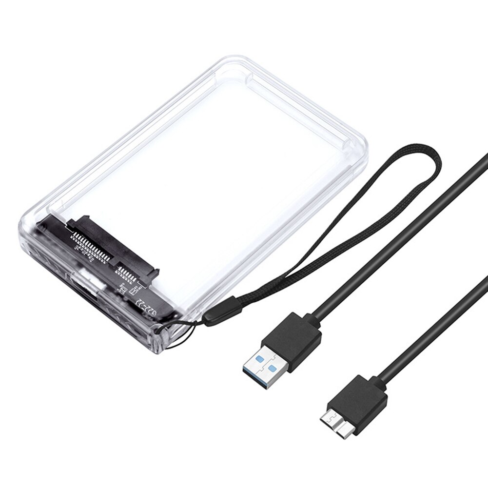 Accesorios de 2,5 pulgadas, Memoria grande portátil, Universal USB3.0 a SATA, caja de disco duro externo para PC, portátil, herramienta de oficina